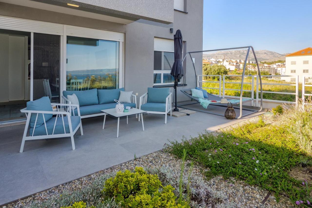 Sea View With Garden Apartment Joshua Split Exterior photo